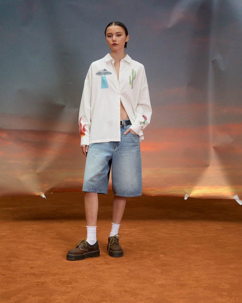 Mickey Mason Shirt - Off White