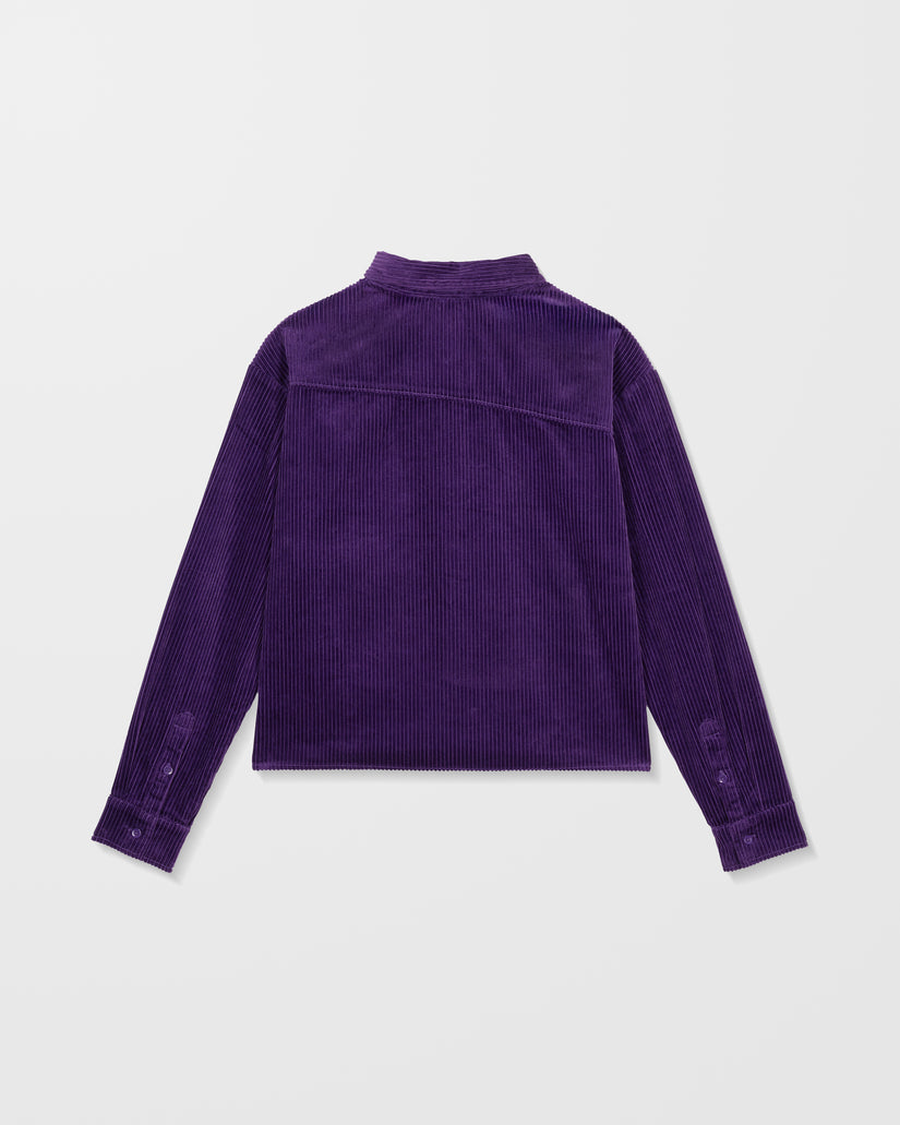 Weellow Cord-Hemd - Acai