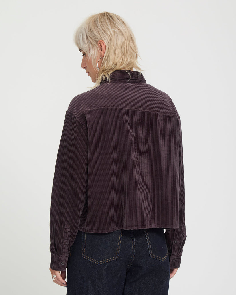 Weellow Corduroy Shirt - Raisin