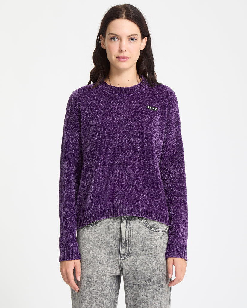 Bubble Tease Pullover - Acai
