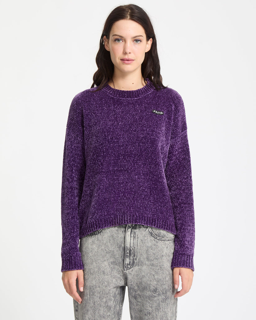 Bubble Tease Pullover - Acai