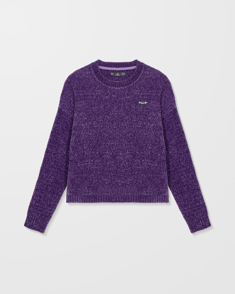 Bubble Tease Pullover - Acai