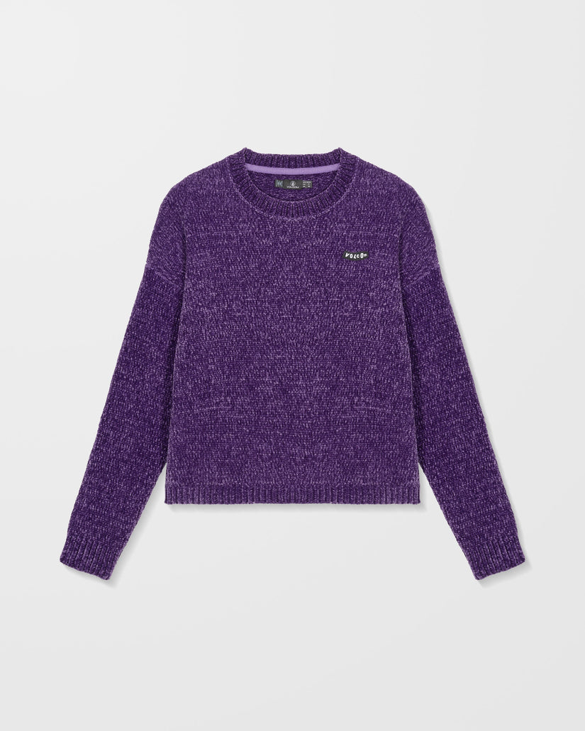 Bubble Tease Pullover - Acai