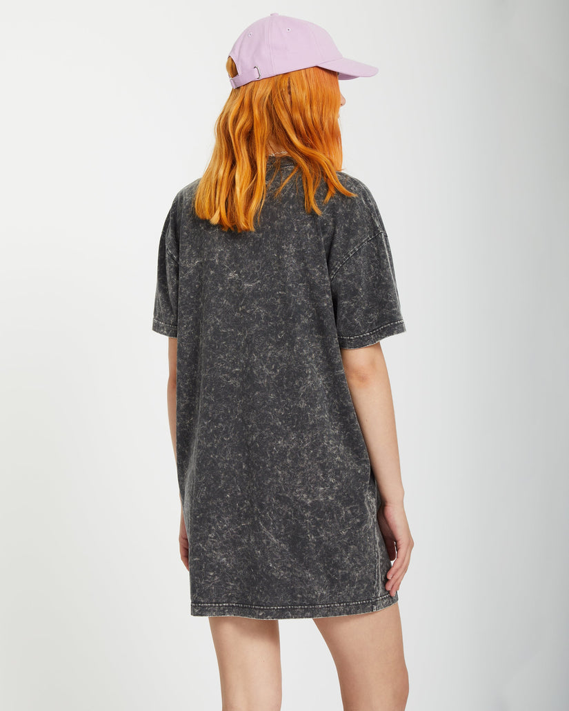 Alix Tee Kleid - VINTAGE BLACK