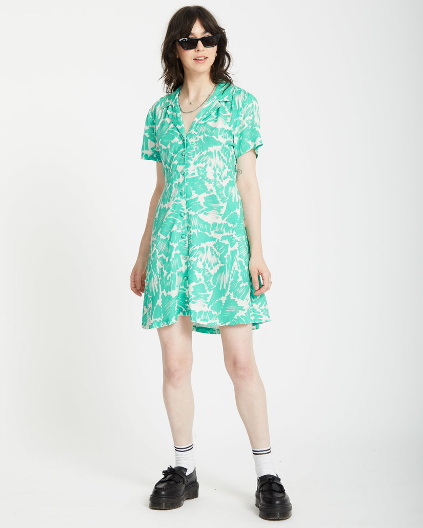 Alix Shirt Kleid - JADE