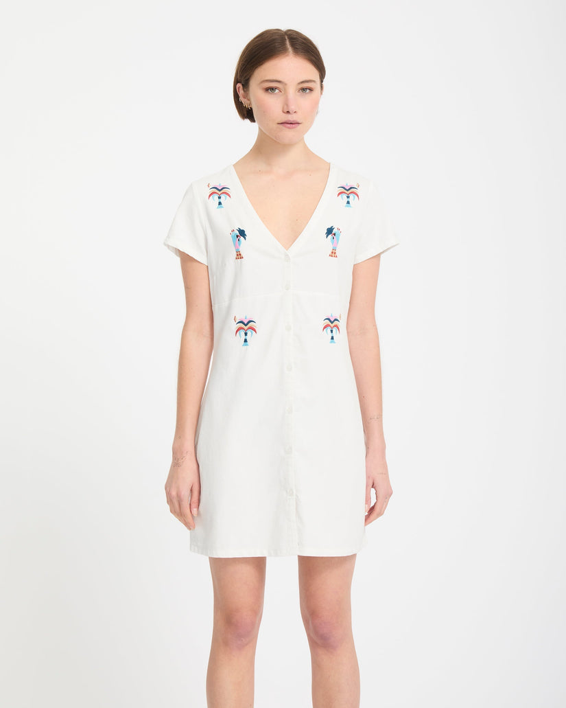 Bruno Lucas Shirt Dress - Off White