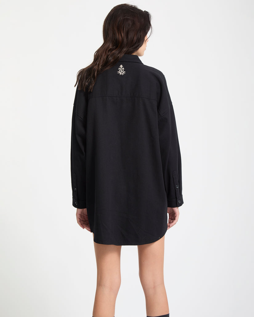 Vaderetro Kleid - Black