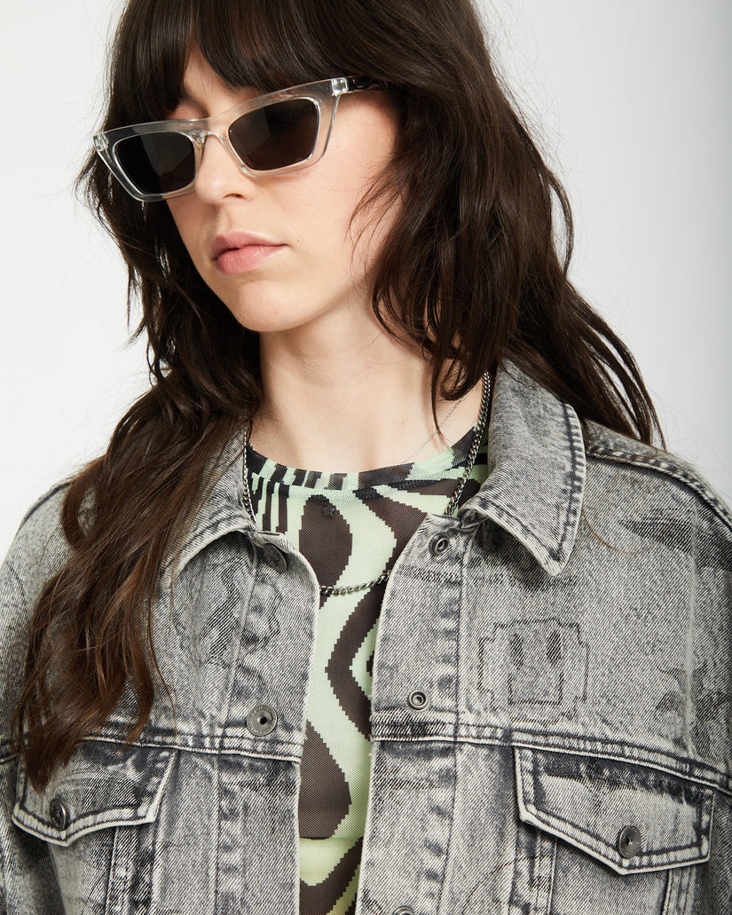 Filip Rygalski Denim Jacke - GREY VINTAGE