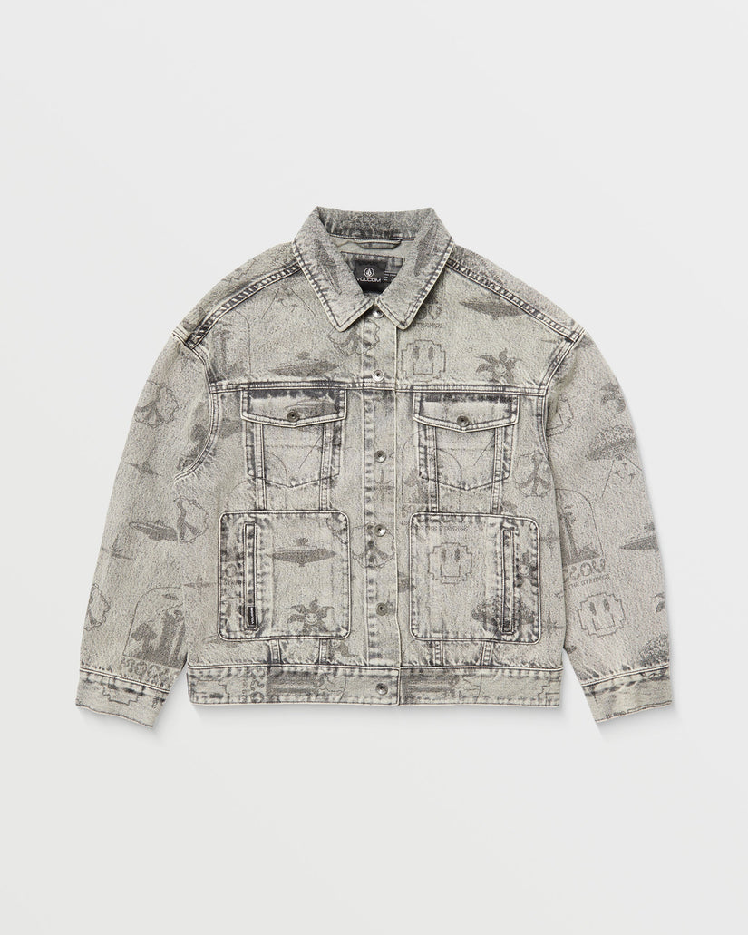 Filip Rygalski Denim Jacke - GREY VINTAGE