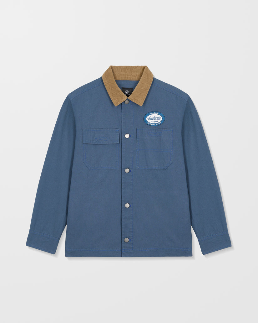 Full Cut Workwear Jacke - Harbor Blue