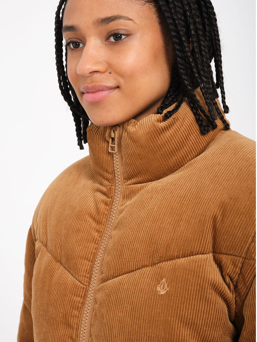 Cord'N Puffjacke - Vintage Brown