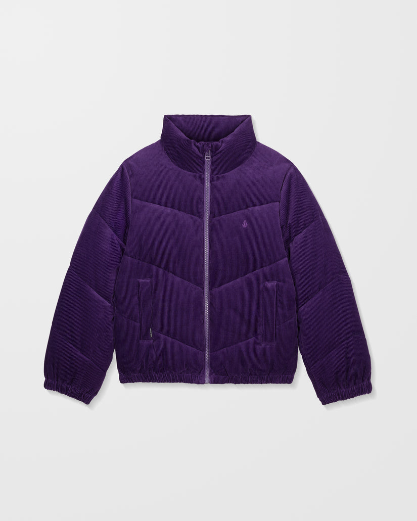 Cord'N Stone Puffer Jacke - Acai
