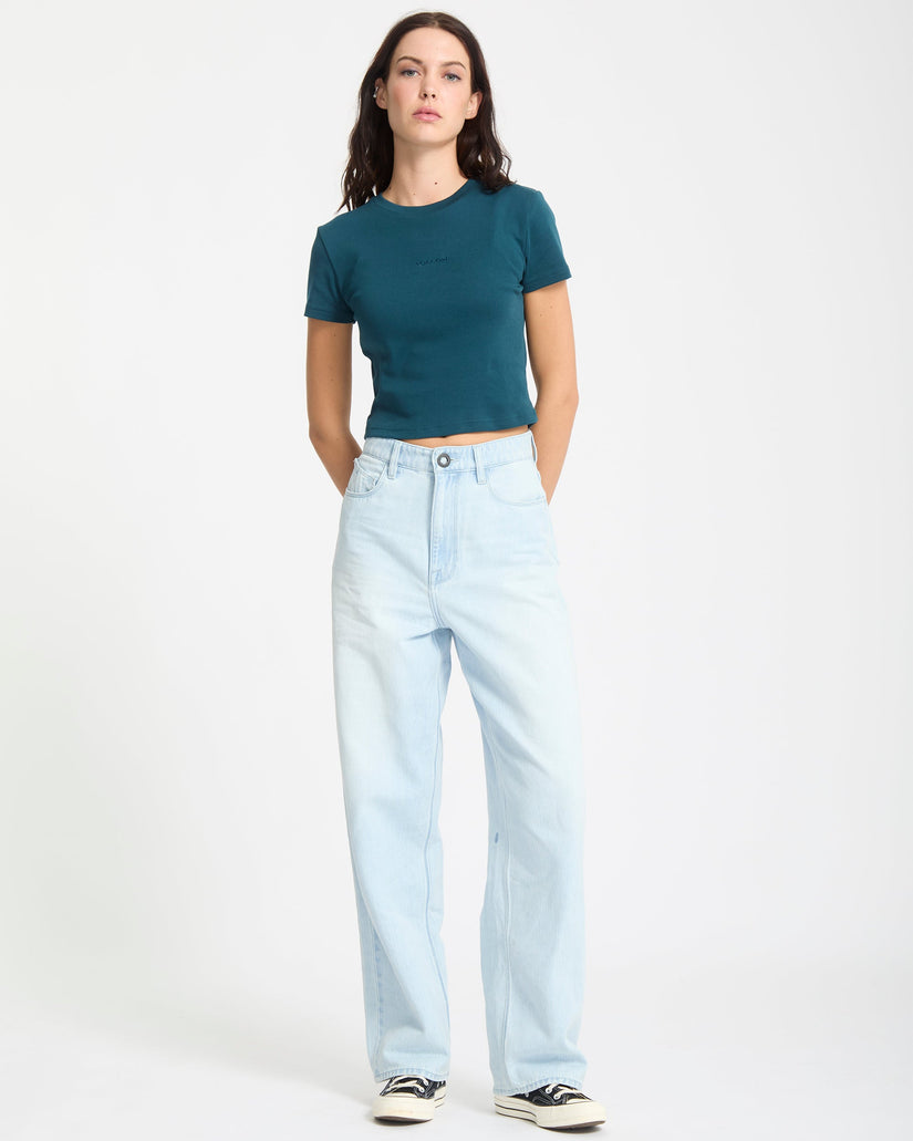 Weellow II  Jeans - Bleached Aqua