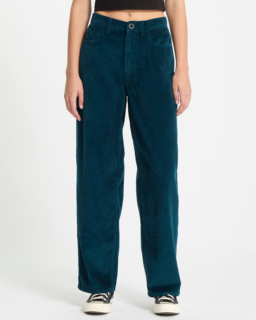Weellow II  Cordhose - Emerald Green