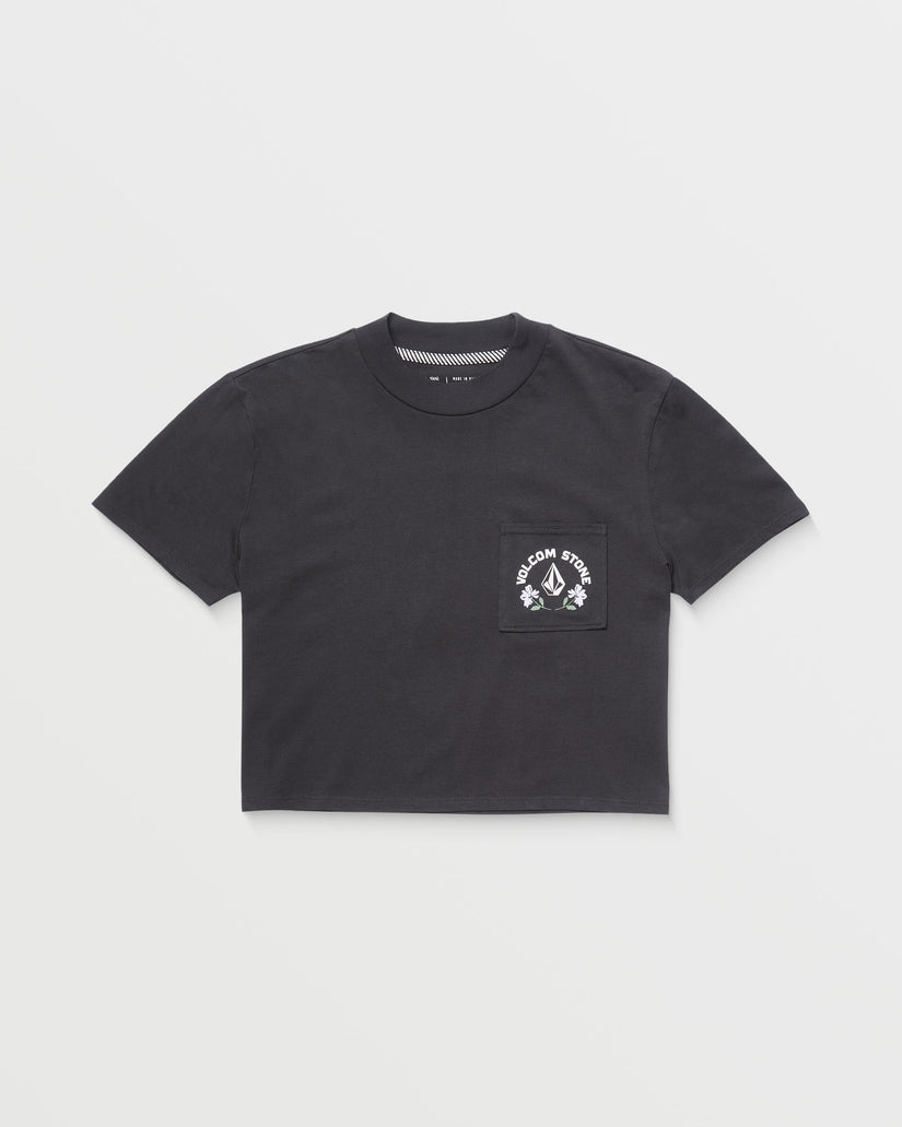 Pocket Dial T-shirt - VINTAGE BLACK