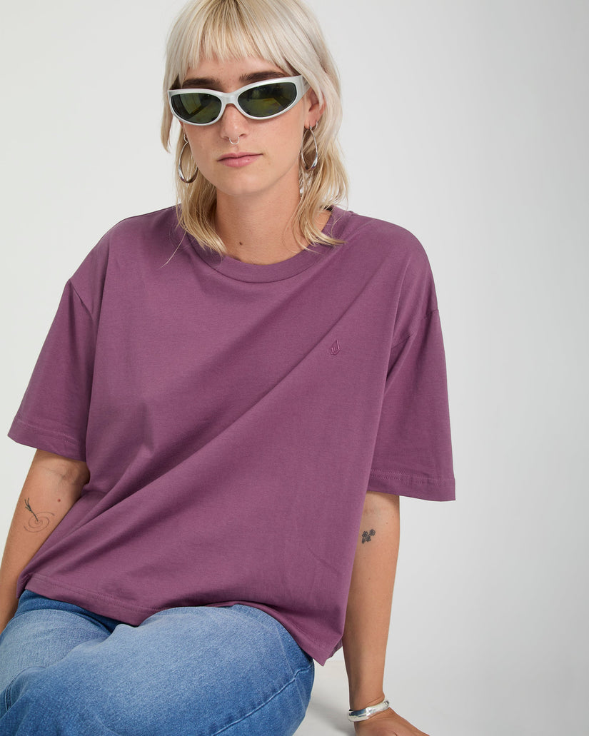 Stone Blanks Up T-Shirt - Orchid