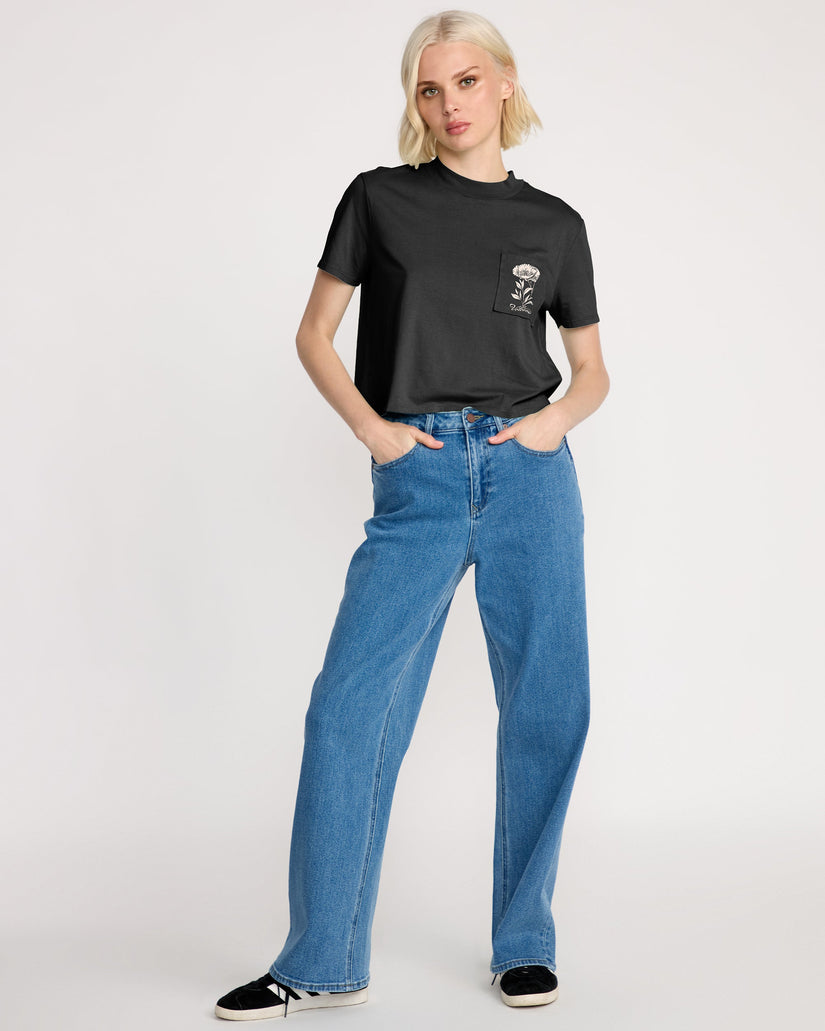 Pocket Dial T-Shirt - Vintage Black