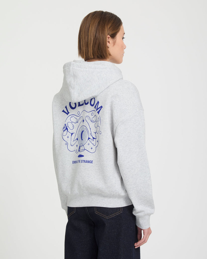 Moove On Hoodie - Bone Heather