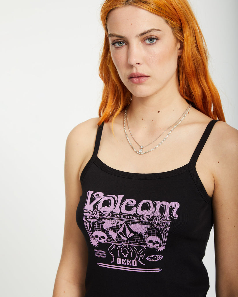 1991 Strappy Tanktop - BLACK