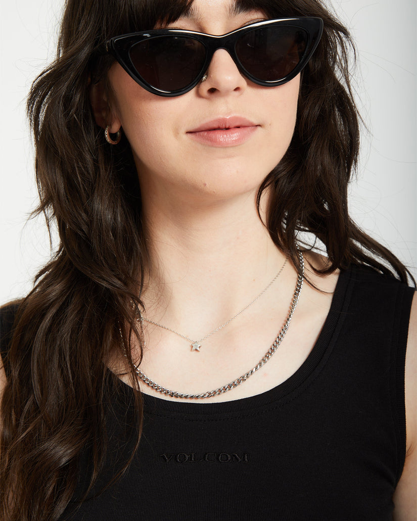 Volcomstone Tight Tanktop- BLACK