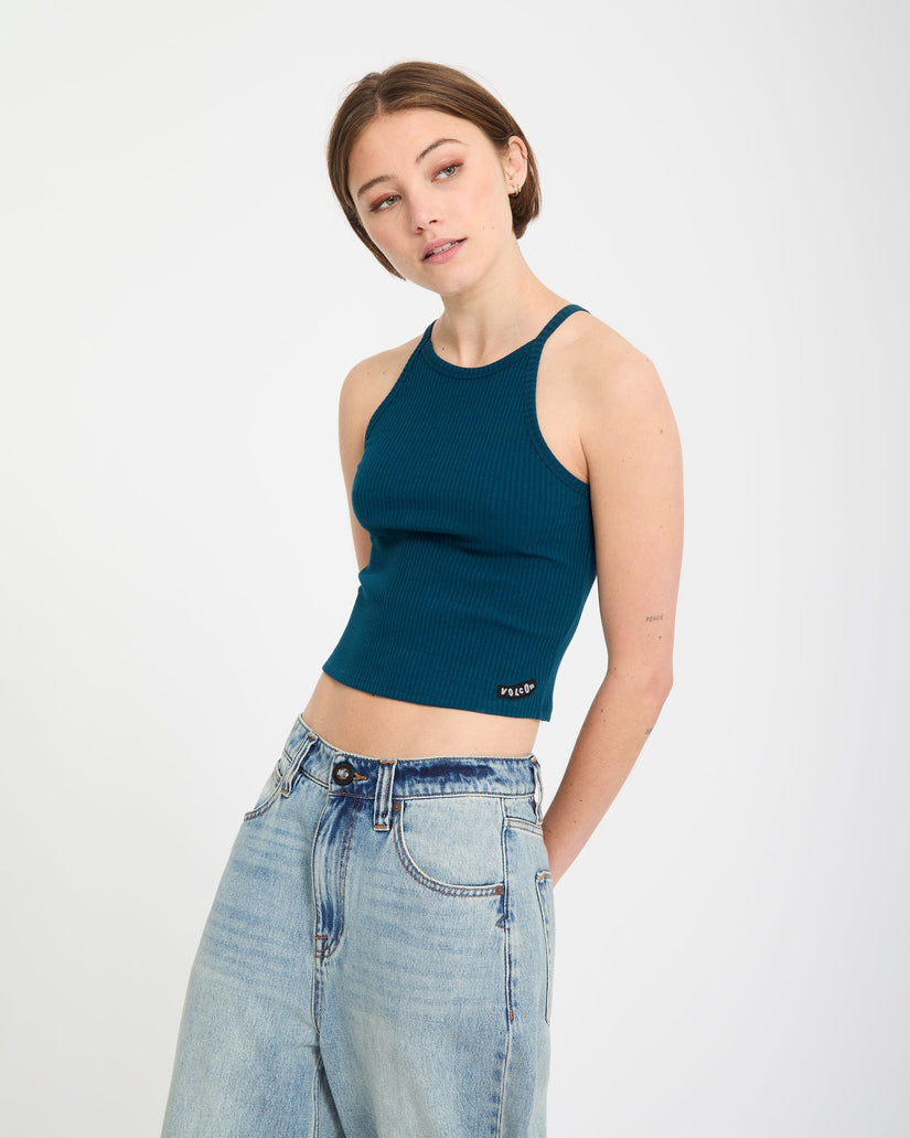 Leelee Tank Top - Atlantic Deep