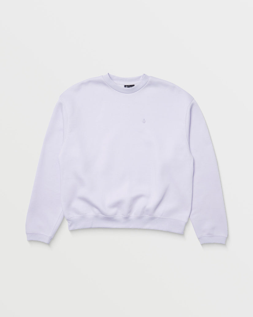 Stone Heart Up Pullover - DUSTY LAVENDER