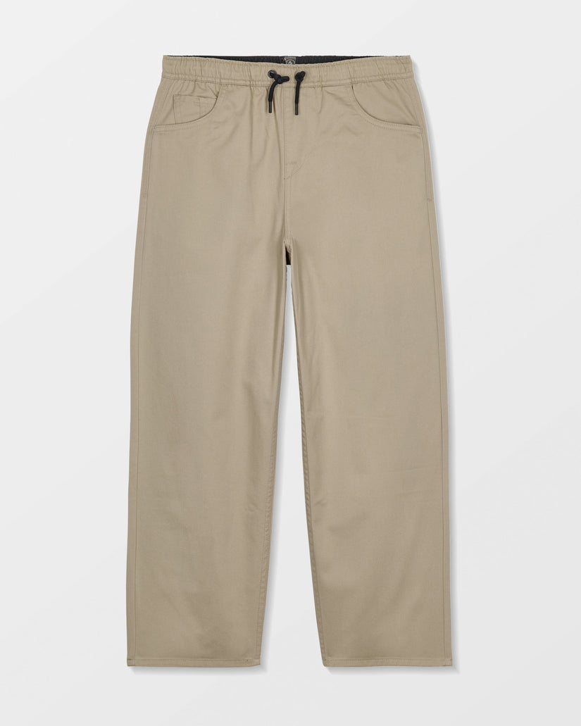 Freazy Elasticated Waist Trousers - Khaki - (KIDS)