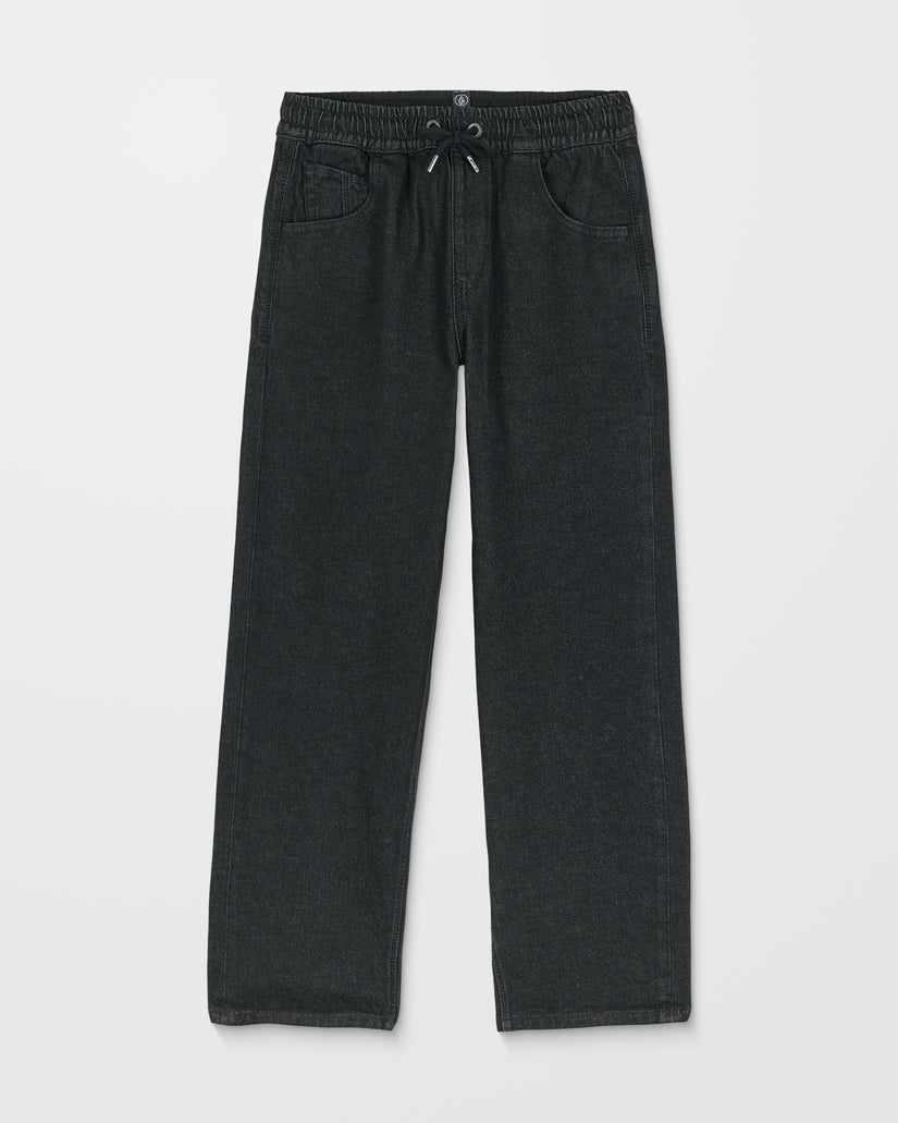 Freazy Loose Fit Jeans - Black Wash - (KINDER)