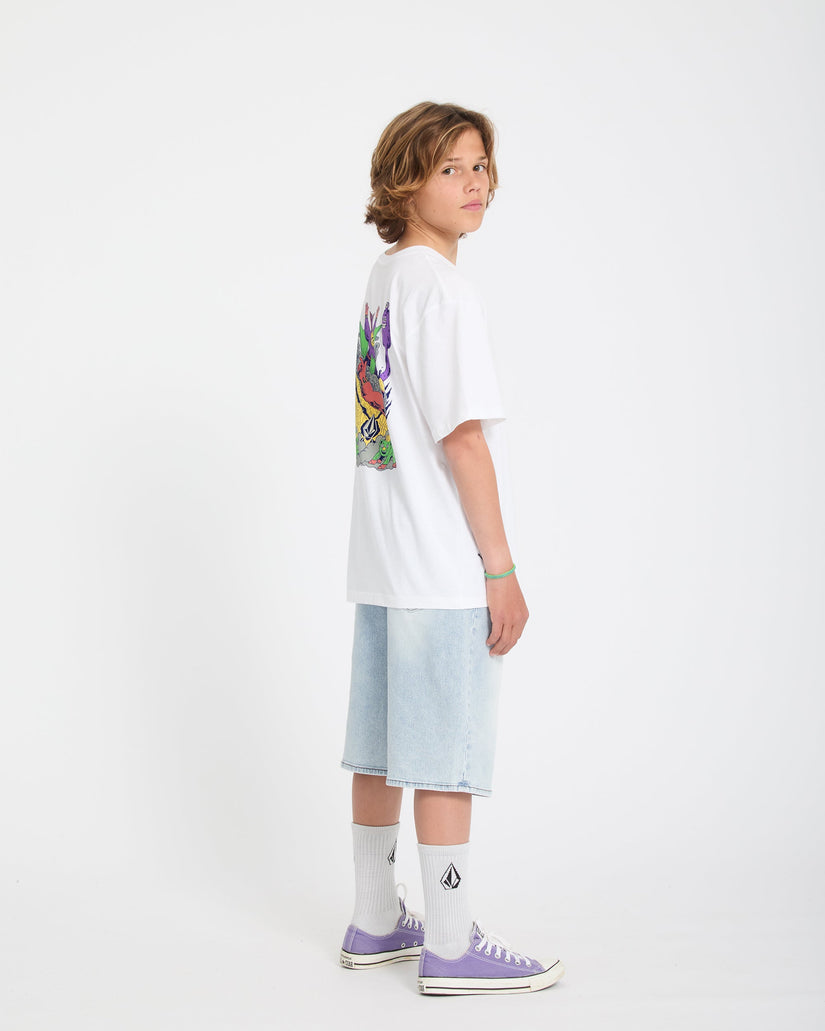 Ben Sanair 2 T-Shirt - White - (KIDS)