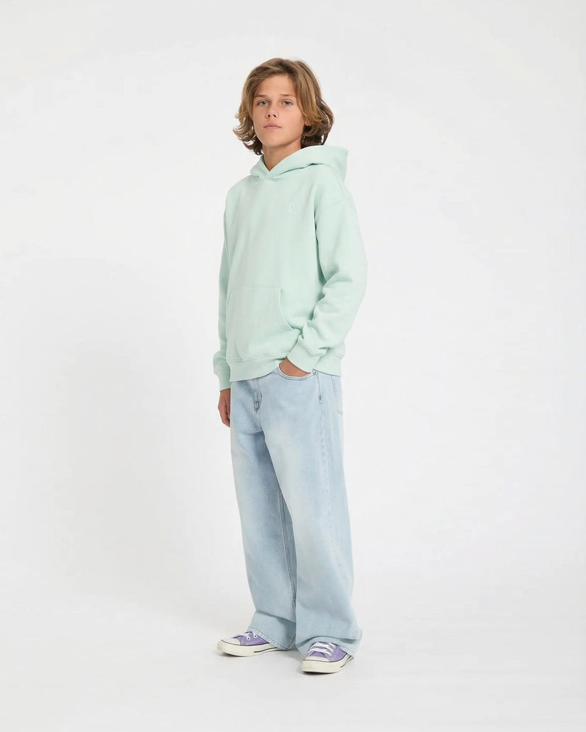 Single Stone Hoodie - Pale Aqua - (KIDS)