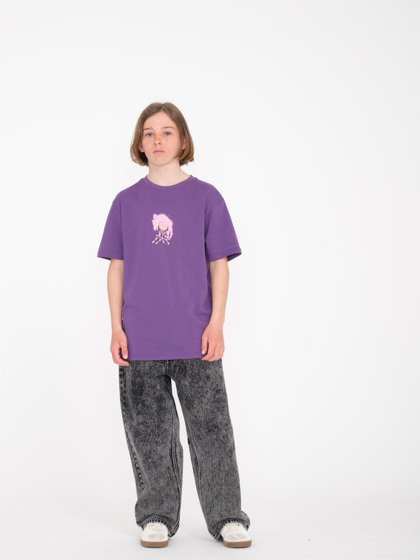 Tetsunori 3 T-shirt - DEEP PURPLE  - (KINDER)
