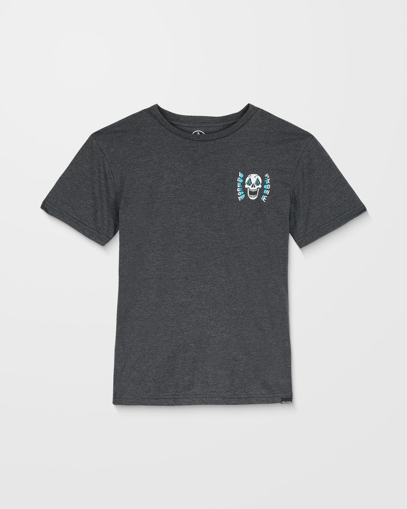 Skeltone T-Shirt - Heather Black - (KINDER)