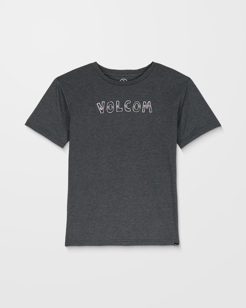 Volfire Hth T-Shirt - Heather Black - (KINDER)