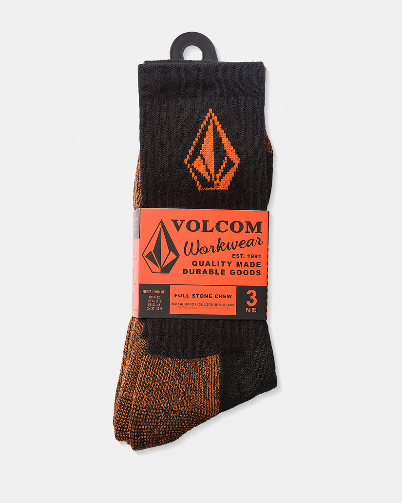 Volcom Workwear Socken (3Er-Pack) - Black