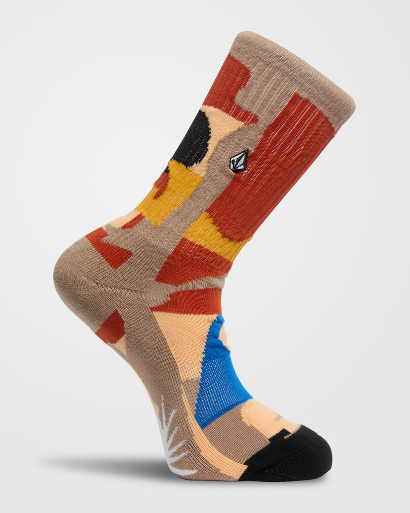 Carrau Print Mixer Socks (3 pack) - Multi