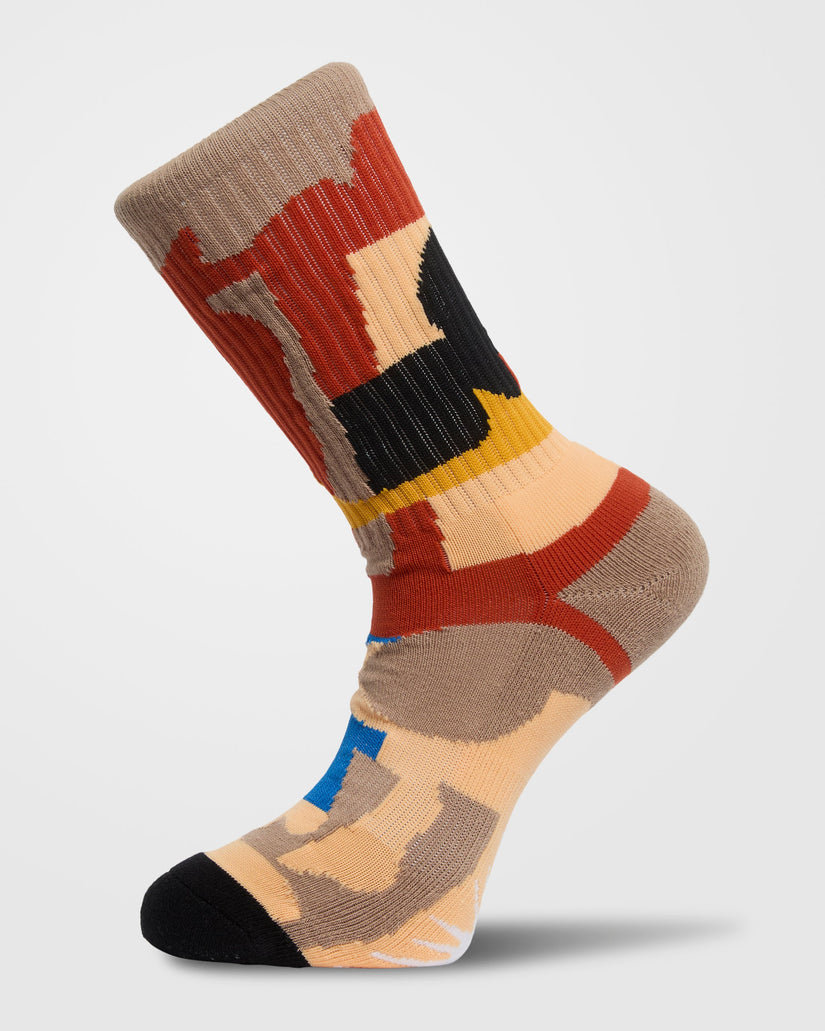 Carrau Print Mixer Socks (3 pack) - Multi