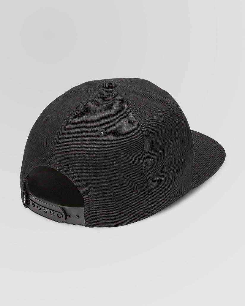 Quarter Twill Kappe - Black - (KINDER)