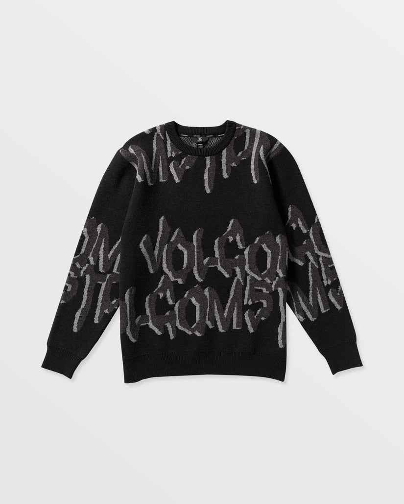 Stone Jacquard Jacke - Black