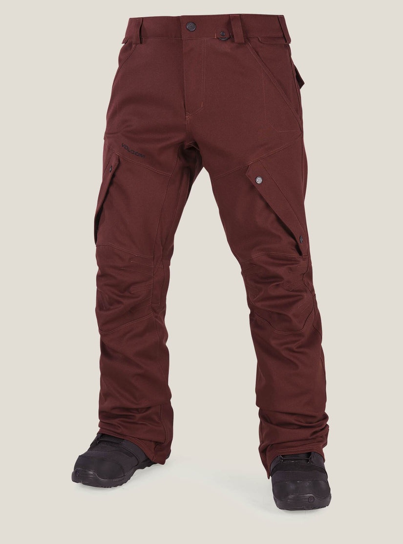 Articulated Pants - Burnt Red