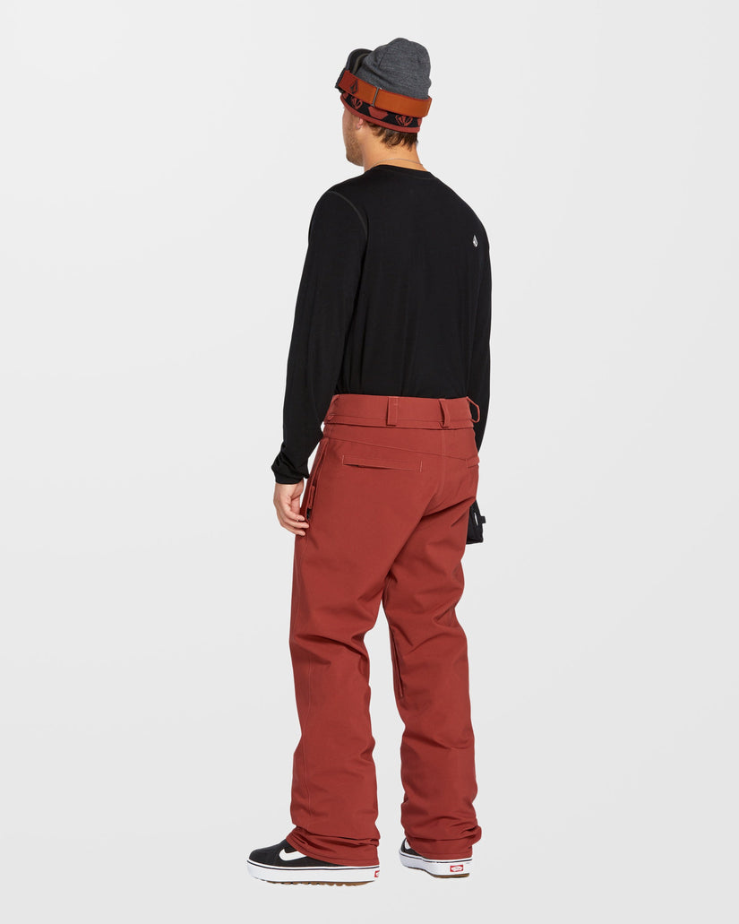 Freakin Snow Chino Trousers - Redwood