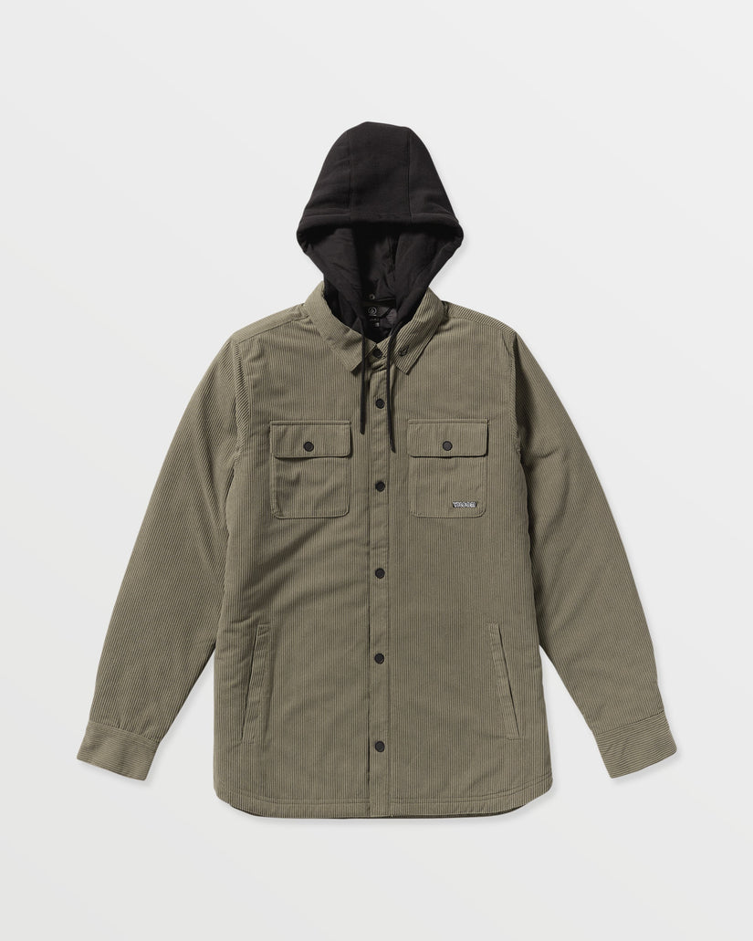Kenson Insulated Flannel Jacke - Military