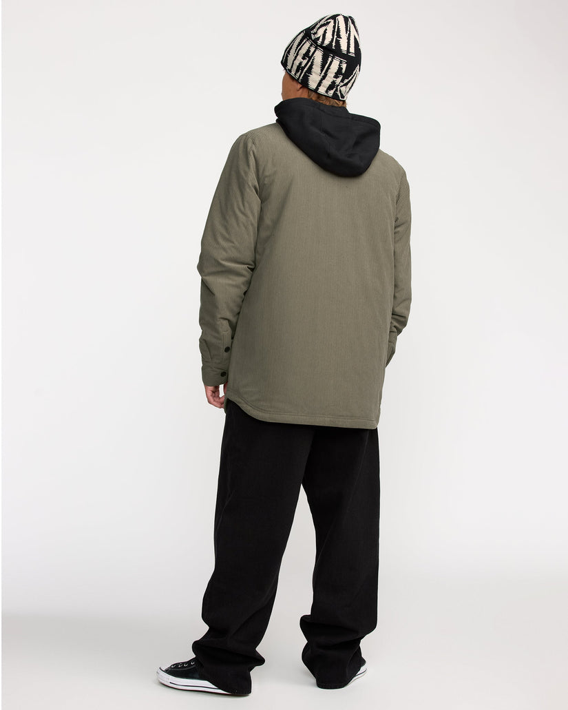 Kenson Insulated Flannel Jacke - Military
