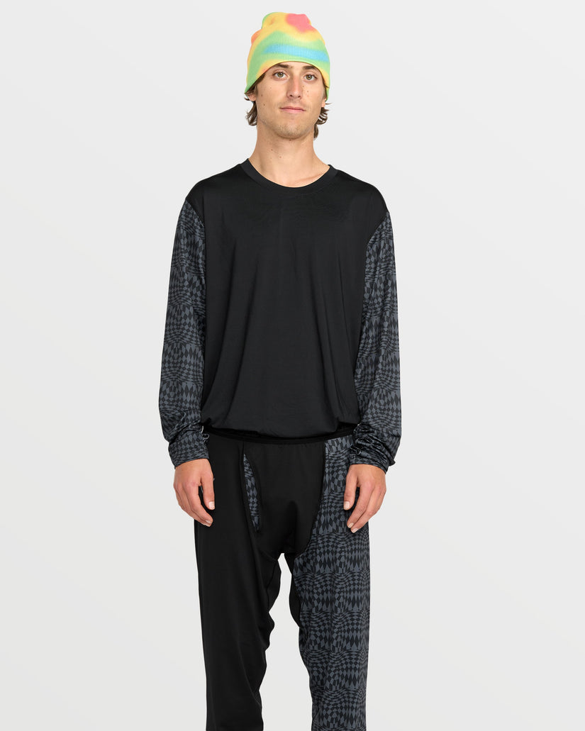 M V-Science Basisschicht-Shirt - Black/Charcoal