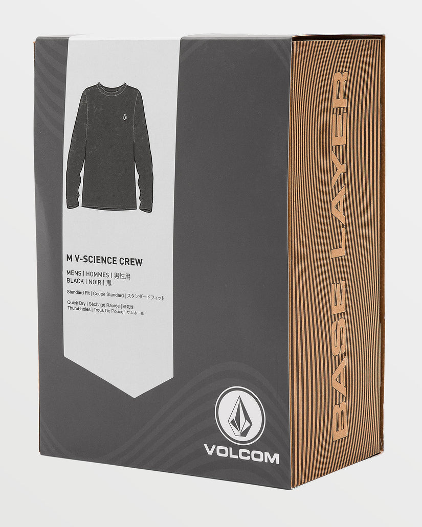 M V-Science Basisschicht-Shirt - Black