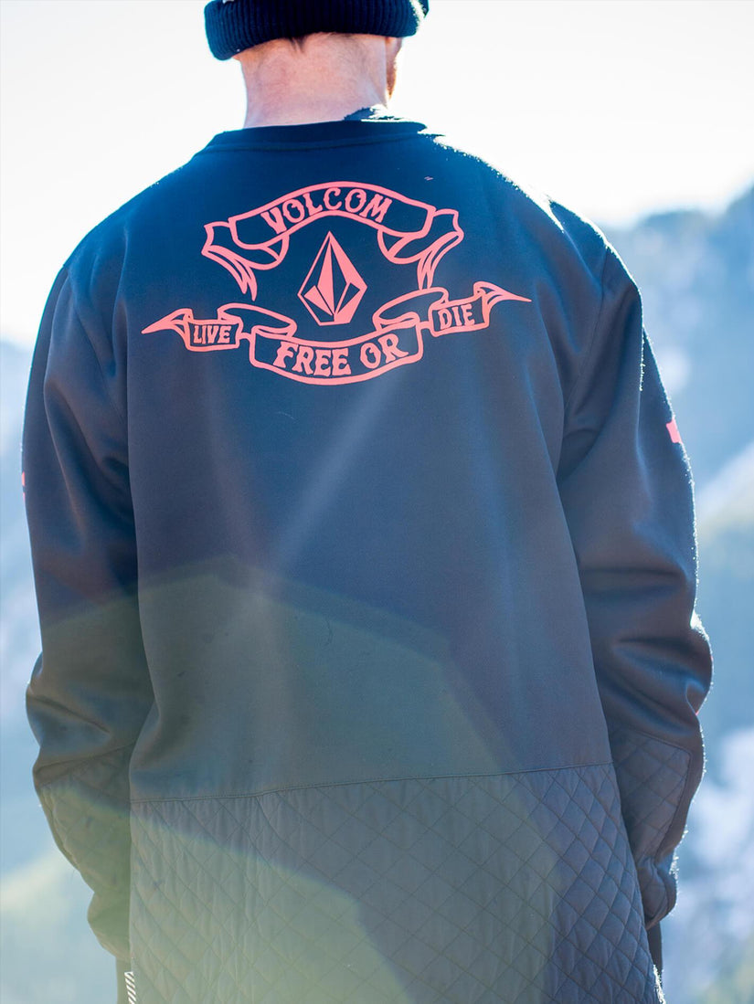 Mens Pat Moore Fleece - Black
