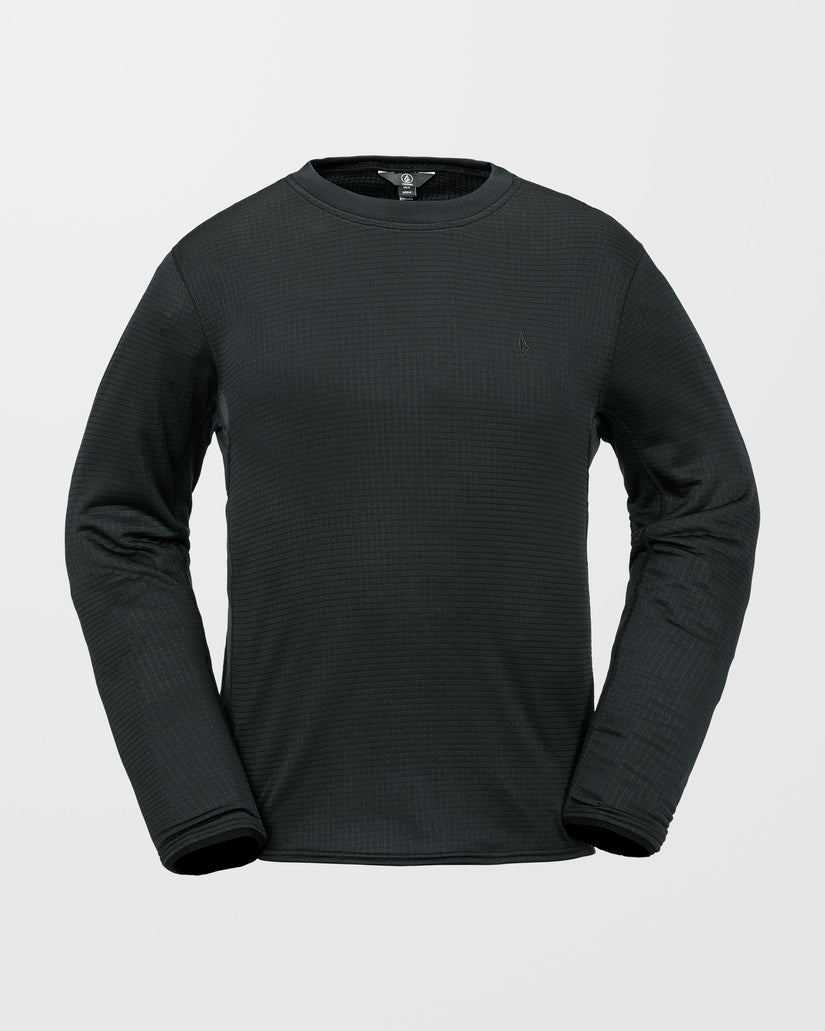 Gridlock Fleece Sweatshirt - Black