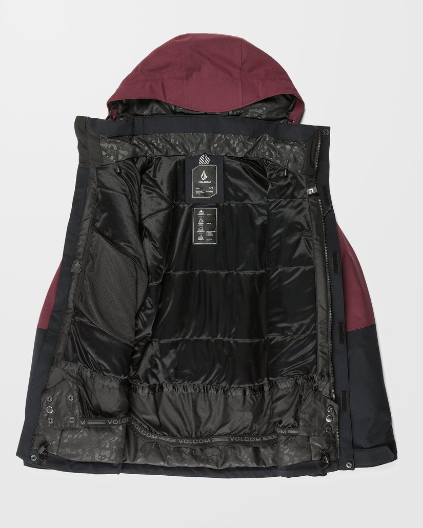 Shelter 3D Stretch Jacket - Burgundy
