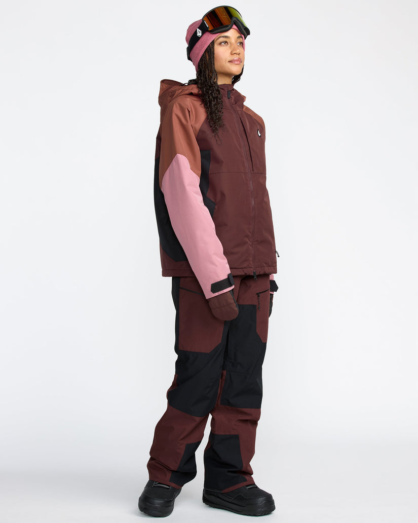 Agate Insulated Jacke - Oxblood