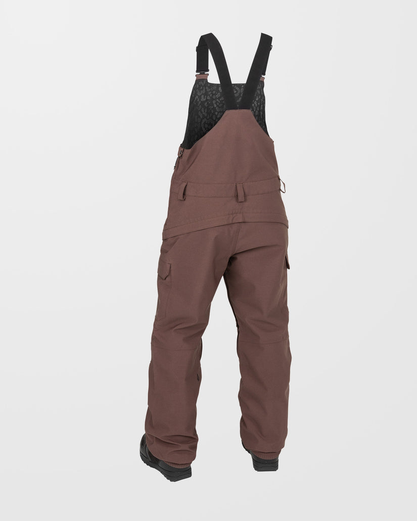 Creston 3D Stretch Bib Overall - Mahogany