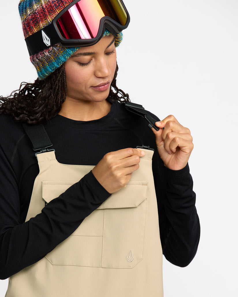 Creston 3D Stretch Latzhose - Oatmeal